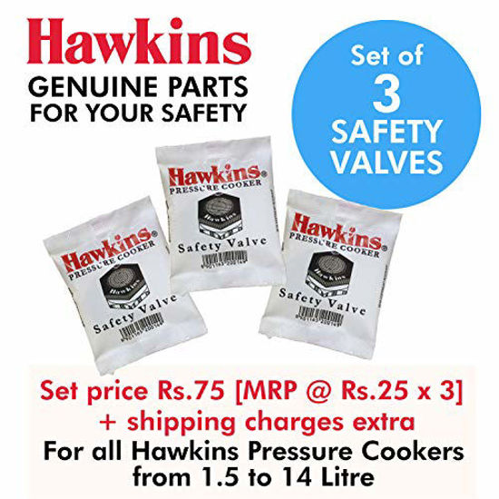 Hawkins Safety Valve Set for All Pressure Cookers Mauritius