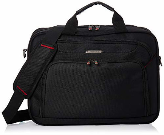 Picture of Samsonite Xenon 3.0 Gusset Check-Point Friendly Tech Locker Brief, Black, Single