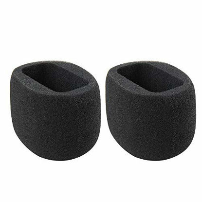 Picture of Hermitshell 2 Pcs Foam Windscreen Fits TASCAM DR-05 Portable Digital Recorder