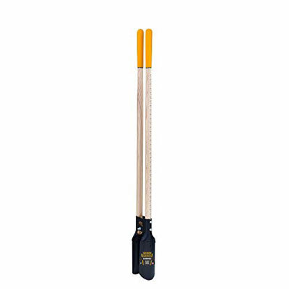 Picture of True Temper 2717900 48 in. Hardwood Handle Post Hole Digger with Ruler and Cushion Grips, 40 Inch