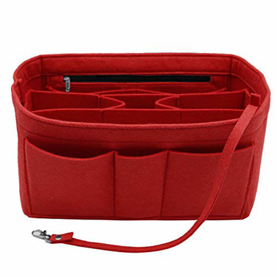 LEXSION Unisex Felt Insert Fabric Organizer Bag