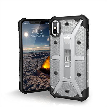 Picture of URBAN ARMOR GEAR UAG iPhone Xs/X [5.8-inch screen] Plasma Feather-Light Rugged Military Drop Tested iPhone Case, Ice
