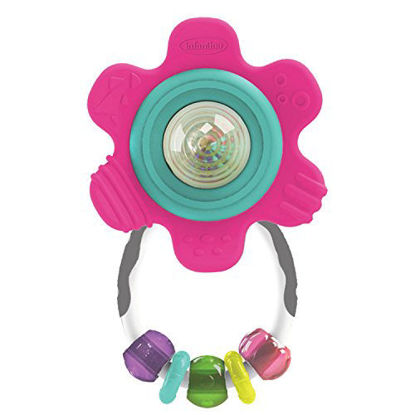 Picture of Infantino Spin & Teethe Gummy Flower Rattle