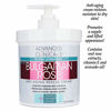 Picture of Advanced Clinicals Bulgarian Rose Oil Cream Anti-Aging Rescue for Face, Hands, Neck. Spa Size 16oz (16oz)