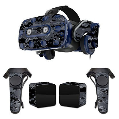 Picture of MightySkins Skin Compatible with HTC Vive Pro VR Headset - Digital Camo | Protective, Durable, and Unique Vinyl Decal wrap Cover | Easy to Apply, Remove, and Change Styles | Made in The USA