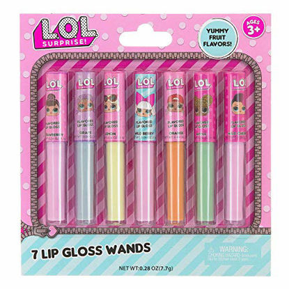 Picture of L.O.L Surprise 7-Pack Lip Gloss for Girls, Lol Lip Gloss