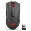 Picture of Redragon M652 Optical 2.4G Wireless Mouse with USB Receiver, Portable Gaming & Office Mice, 5 Adjustable DPI Levels, 6 Buttons for Desktop, MacBook, Notebook, PC, Laptop, Computer