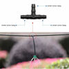 Picture of Kalolary 100pcs 1/4" Universal Barbed Tee Fittings, Barbed Connectors Drip Irrigation for 1/4 Inch Water Hose Connectors 4mm/7mm Water Tube Drip Irrigation Watering System