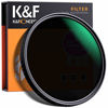 Picture of K&F Concept 77mm Fader ND Filter Neutral Density Variable Filter ND2 to ND32 for Camera Lens NO X Spot,Nanotec,Ultra-Slim,Weather-Sealed