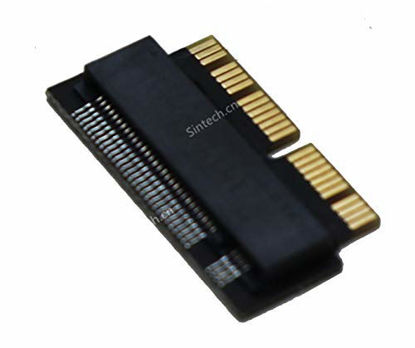 Picture of Sintech NGFF M.2 nVME SSD Adapter Card for Upgrade MacBook Air(2013-2016 Year) and MacBook PRO(Late 2013-2015 Year) (Black)