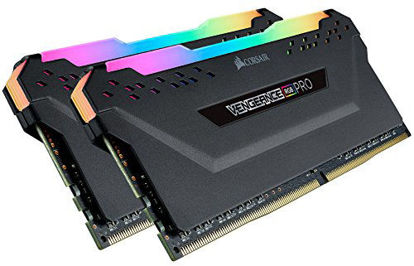 Picture of Corsair Vengeance RGB Pro 32GB (2x16GB) DDR4 3200 (PC4-25600) C16 Desktop Memory - Black