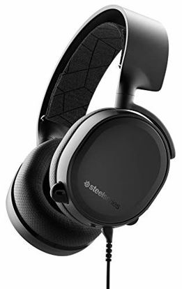 Picture of SteelSeries Arctis 3 Console - Stereo Wired Gaming Headset - for PlayStation 4, Xbox One, Nintendo Switch, VR, Android and iOS - Black [2019 Edition]