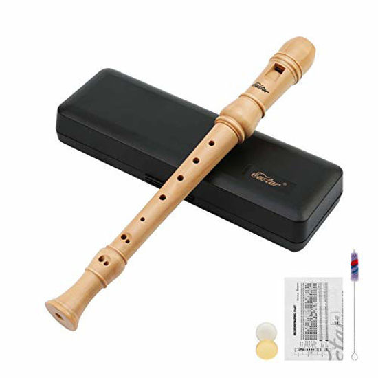 GetUSCart Eastar ERS31GM Recorder Instrument for Kids Adults Beginners Soprano Recorder German