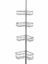 Picture of Zenna Home Tension Pole Shower Caddy, Satin Nickel