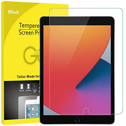 Picture of JETech Screen Protector compatible with iPad (10.2-Inch), Tempered Glass Film