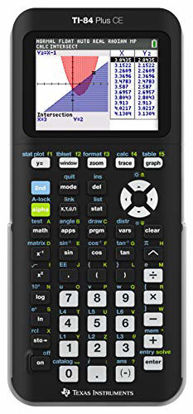 Picture of Texas Instruments TI-84 Plus CE Color Graphing Calculator, Black