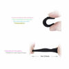 Picture of SMARTTOP Silicone Ear Hooks Anti-slip Holder Temple Tips Sleeve Retainer for Glasses Sunglasses 12 pairs (US-S-22A-Black&Clear)