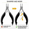 Picture of Toenail Clipper for Ingrown or Thick Nails- Toenails Trimmer and Professional Podiatrist Toenail Nipper for Seniors with Surgical Stainless Steel Super Sharp Blades Lighter Soft Handle