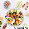 Picture of 10-Inch Pizza Pan Round Pizza Tray, P&P CHEF Pizza Baking Tray Bakeware Set, Non-toxic & Healthy, Heavy Duty & Durable, Oven & Dishwasher Safe, 3 PACK