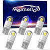 Picture of 194 LED Car Bulb 3030 Chipset 2SMD T10 194 168 W5W LED Wedge Light Bulb 1.5W 12V License Plate Light Courtesy Step Light Trunk Lamp Clearance Lights (6pcs/pack)