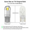 Picture of 194 LED Car Bulb 3030 Chipset 2SMD T10 194 168 W5W LED Wedge Light Bulb 1.5W 12V License Plate Light Courtesy Step Light Trunk Lamp Clearance Lights (6pcs/pack)