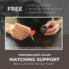 Picture of Black Leather and Vinyl Repair Kit - Furniture, Couch, Car Seats, Sofa, Jacket, Purse, Belt, Shoes | Genuine, Italian, Bonded, Bycast, PU, Pleather |No Heat Required | Repair & Restore