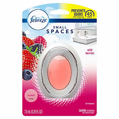 Picture of Febreze Small Spaces Air Freshener, Odor Eliminating, Wild Berries, 1 Count