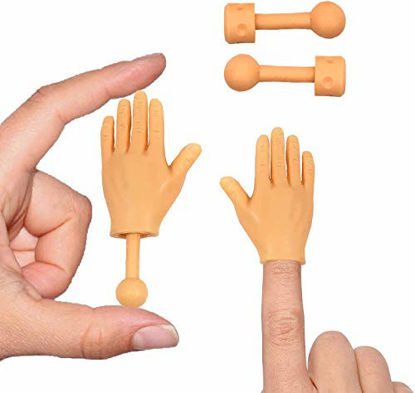 Picture of Tiny Hands (High Five Mini Pack) Left & Right Hand with Holding Sticks Included