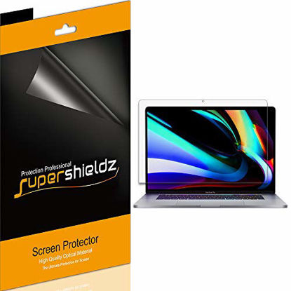 Picture of (3 Pack) Supershieldz for Apple MacBook Pro (16 inch) 2019 Release A2141 Screen Protector, Anti Glare and Anti Fingerprint (Matte) Shield