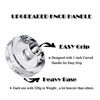 Picture of Jillmo 4 Pack Glass Fermentation Weights with Easy Grip Handle for Wide Mouth Mason Jar, Perfect for Fermenting Sauerkraut, Vegetables, Pickles and Other Fermented Food