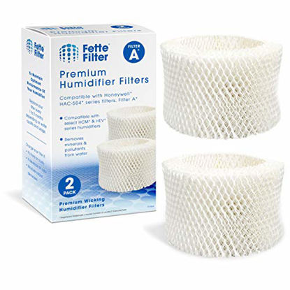 Picture of Fette Filter - Humidifier Wicking Filters Compatible with Honeywell HAC-504AW, Filter A for Models HAC-504 (Pack of 4)