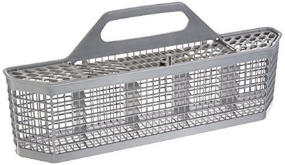 Picture of GE WD28X10128 Genuine OEM Silverware Basket (Grey) for GE Dishwashers
