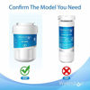 Picture of Waterdrop MWF Refrigerator Water Filter, Compatible with GE Smart Water MWF, MWFINT, MWFP, MWFA, GWF, HDX FMG-1, Kenmore 9991, r-9991, GSE25GSHECSS, WFC1201, RWF1060, 197D6321P006, 3 Filters