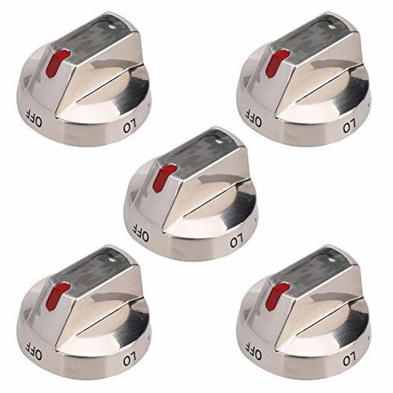 Gas Burner Knobs Dial For Samsung Range Oven DG64-00473A NX58H5600SS NX58H5650WS 