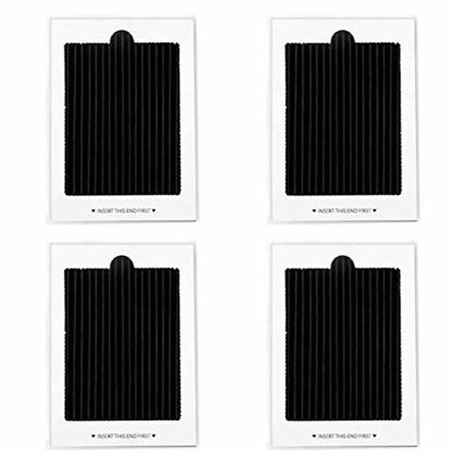 Picture of 4 Pack Refrigerator Air Filter Replacement Compatible with Frigidaire and Electrolux SCPUREAIR2PK, EAFCBF 242061001,2420478