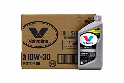 Picture of Valvoline Advanced Full Synthetic SAE 10W-30 Motor Oil 1 QT, Case of 6