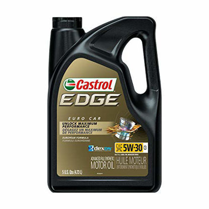 Picture of Castrol 03559 Edge 5W-30 C3 Advanced Full Synthetic Motor Oil, 5 Quart