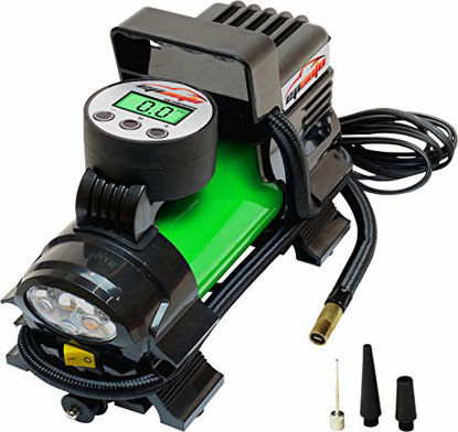 Picture of EPAUTO 12V DC Portable Air Compressor Pump, Digital Tire Inflator