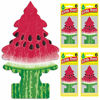 Picture of Little Trees - U6P-60320-AMA Car Air Freshener - Hanging Tree Provides Long Lasting Scent for Auto or Home - Watermelon, 24 Count, (4) 6-Packs