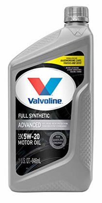 Picture of Valvoline Advanced Full Synthetic SAE 5W-20 Motor Oil 1 QT