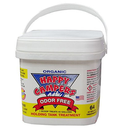 Picture of HAPPY CAMPERS Organic RV Holding Tank Treatment - 64 Treatments