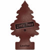 Picture of Little Trees - U6P-60290-AMA LITTLE TREES Car Air Freshener - Hanging Tree Provides Long Lasting Scent for Auto or Home - Leather, 24 count, (4) 6-packs