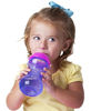 Picture of Nuby 2 Piece No Spill Easy Grip Trainer Cup 10 oz, Pink/Purple