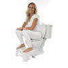 Picture of Squatty Potty The Original Bathroom Toilet Stool - Adjustable 2, Convertible to 7" or 9" Height, White