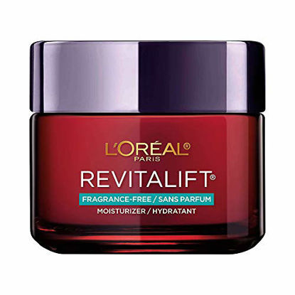 Picture of LOreal Paris Skincare Revitalift Triple Power Fragrance-Free Face Moisturizer with Pro Retinol, Hyaluronic Acid & Vitamin C, Reduce Wrinkles, Firm and Brighten Skin, 2.55 Oz