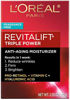 Picture of LOreal Paris Skincare Revitalift Triple Power Fragrance-Free Face Moisturizer with Pro Retinol, Hyaluronic Acid & Vitamin C, Reduce Wrinkles, Firm and Brighten Skin, 2.55 Oz