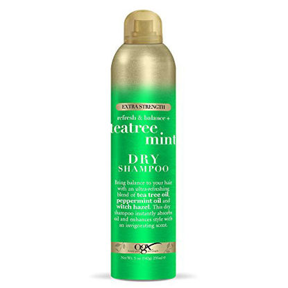 Picture of OGX Refresh & Balance + Dry Shampoo, (64071) Tea Tree Mint 5 Ounce