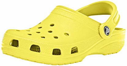Picture of Crocs Unisex-Adult Classic Clog (Retired Colors) | Water Comfortable Slip On Shoes, Citrus, 9