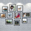 Picture of upsimples 11x17 Picture Frame Set of 5,Display Pictures 9x15 with Mat or 11x17 Without Mat,Wall Gallery Photo Frames,Black