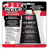 Picture of J-B Weld 31319 RTV Silicone Sealant and Adhesive - Black - 3 oz.